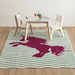 BARON 5' X 8', Area Rug, Horse, Sage Green/Fuchsia - Imperial Furniture (Las Vegas, NV) - Multi Location