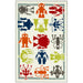 BARON 5' X 8', Area Rug, Robots, Multi/Ivory - Imperial Furniture (Las Vegas, NV) - Multi Location
