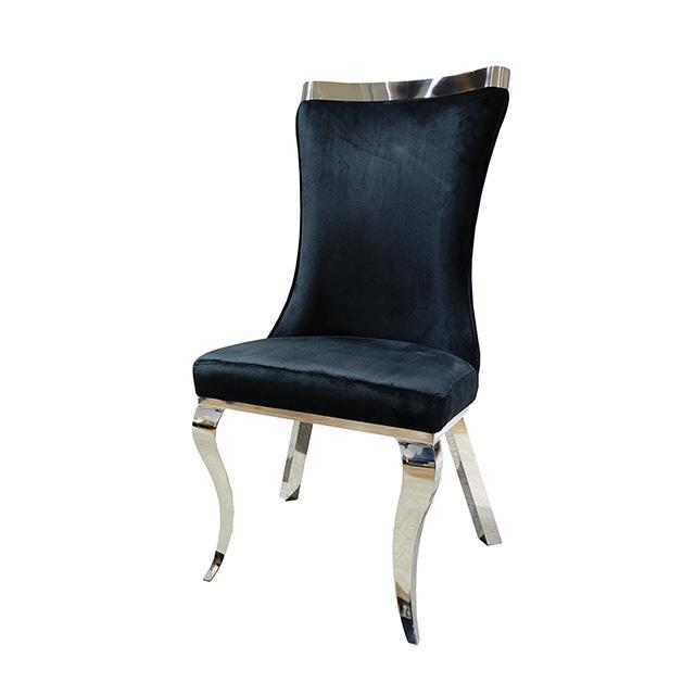 Basilicata Gold Chair (2/CTN) White, Gray, & Black - Imperial Furniture (Las Vegas, NV) - Multi Location