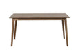 Beale Dining Table Walnut & Black - Imperial Furniture (Las Vegas, NV) - Multi Location