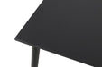 Beale Dining Table Walnut & Black - Imperial Furniture (Las Vegas, NV) - Multi Location
