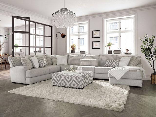 HERMISTON Ottoman, Gray - Imperial Furniture (Las Vegas, NV) - Multi Location
