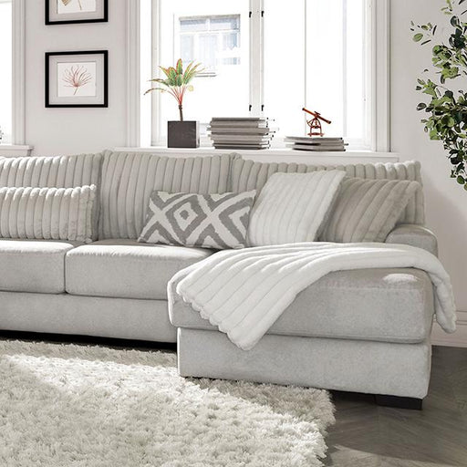 HERMISTON Sectional, Gray - Imperial Furniture (Las Vegas, NV) - Multi Location