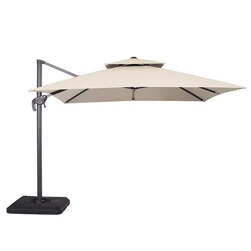 Hero 10 Ft Square Umbrella w/ Double Top + 37" Large Base - Imperial Furniture (Las Vegas, NV) - Multi Location