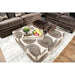 Bonaventura Brown Ottoman - Imperial Furniture (Las Vegas, NV) - Multi Location