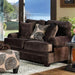 Bonaventura Brown Love Seat - Imperial Furniture (Las Vegas, NV) - Multi Location