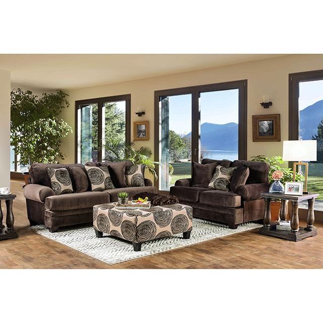 Bonaventura Brown Sofa - Imperial Furniture (Las Vegas, NV) - Multi Location