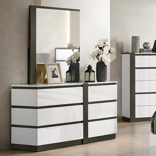 BIRSFELDEN Dresser, White - Imperial Furniture (Las Vegas, NV) - Multi Location