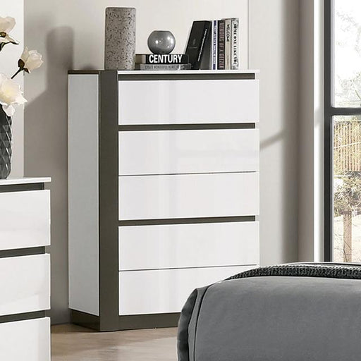 BIRSFELDEN Chest, White - Imperial Furniture (Las Vegas, NV) - Multi Location