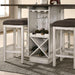 BINGHAM Counter Ht. Table w/ 2 x 15" Leaves - Imperial Furniture (Las Vegas, NV) - Multi Location