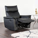 Bienne Recliner Chair White & Black - Imperial Furniture (Las Vegas, NV) - Multi Location