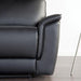 Bienne Loveseat Manual Recliner White & Black - Imperial Furniture (Las Vegas, NV) - Multi Location