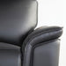 Bienne Loveseat Manual Recliner White & Black - Imperial Furniture (Las Vegas, NV) - Multi Location