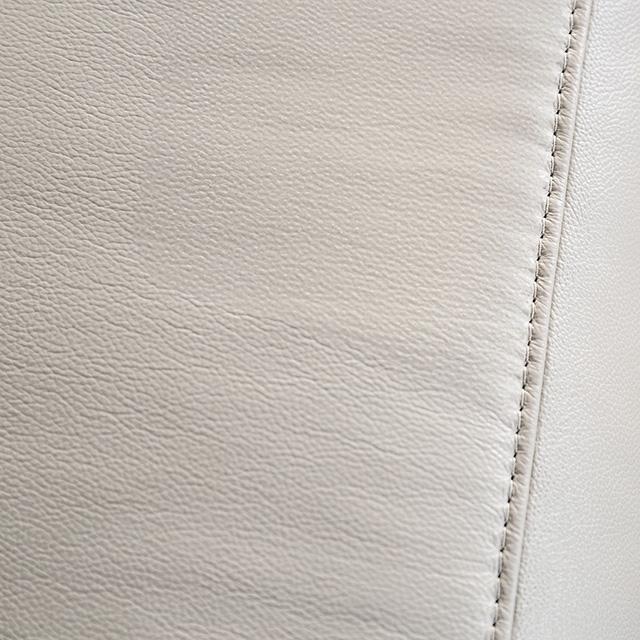 Bienne Loveseat Manual Recliner White & Black - Imperial Furniture (Las Vegas, NV) - Multi Location