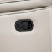 Bienne Loveseat Manual Recliner White & Black - Imperial Furniture (Las Vegas, NV) - Multi Location