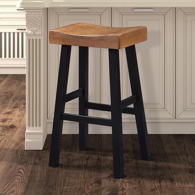 Biasca 29" Stool (2/CTN) White, Brown, & Black - Imperial Furniture (Las Vegas, NV) - Multi Location
