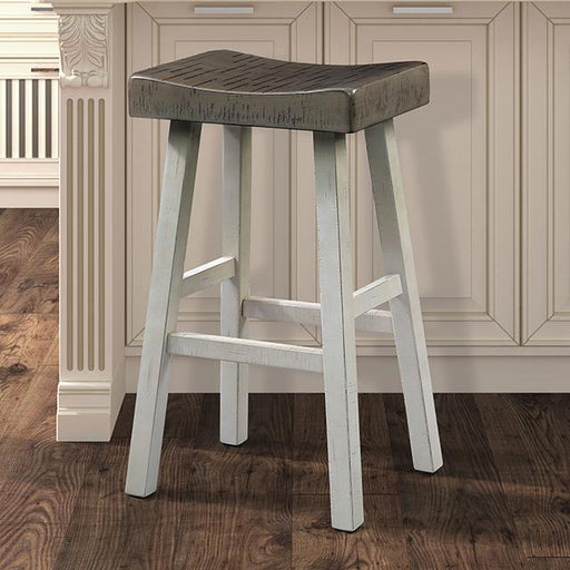 Biasca 29" Stool (2/CTN) White, Brown, & Black - Imperial Furniture (Las Vegas, NV) - Multi Location
