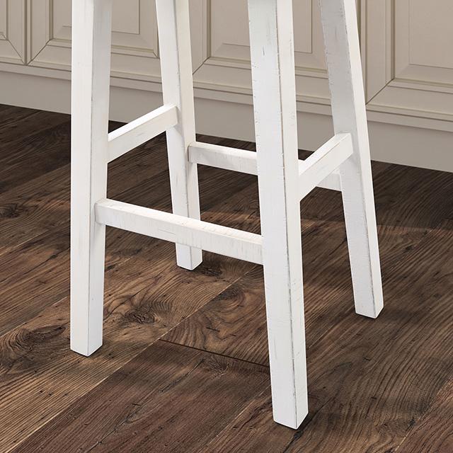 Biasca 29" Stool (2/CTN) White, Brown, & Black - Imperial Furniture (Las Vegas, NV) - Multi Location