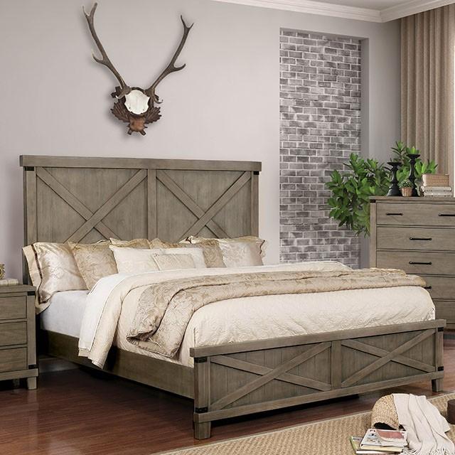 Bianca Bed Brown & Gray - Imperial Furniture (Las Vegas, NV) - Multi Location