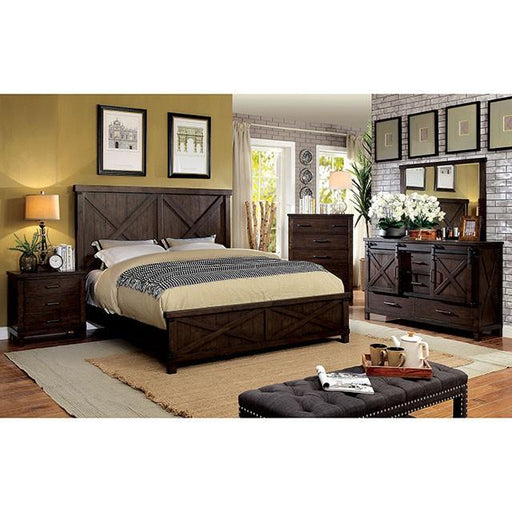 Bianca Bed Brown & Gray - Imperial Furniture (Las Vegas, NV) - Multi Location