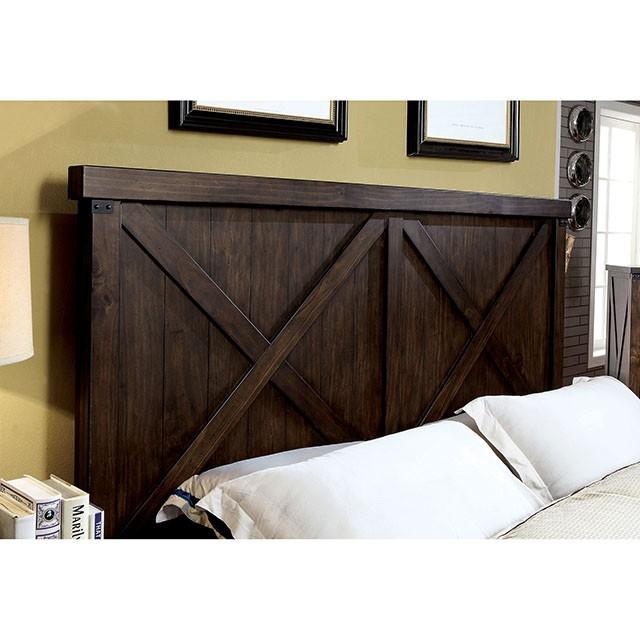 Bianca Bed Brown & Gray - Imperial Furniture (Las Vegas, NV) - Multi Location