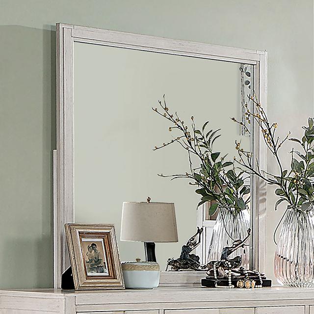 Berenice Mirror Espresso, Beige, & Brown - Imperial Furniture (Las Vegas, NV) - Multi Location