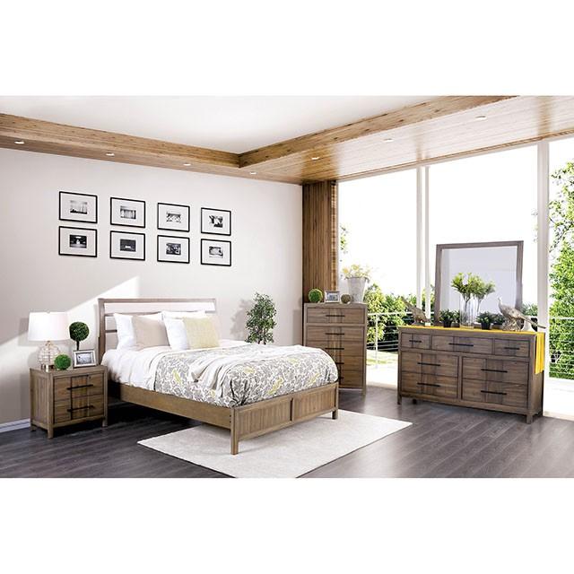 Berenice Mirror Espresso, Beige, & Brown - Imperial Furniture (Las Vegas, NV) - Multi Location