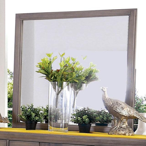 Berenice Mirror Espresso, Beige, & Brown - Imperial Furniture (Las Vegas, NV) - Multi Location