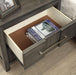 Berenice Espresso Night Stand White, Gray, & Espresso - Imperial Furniture (Las Vegas, NV) - Multi Location