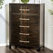 Berenice Chest Gray, White, & Espresso - Imperial Furniture (Las Vegas, NV) - Multi Location