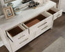 Berenice Dresser White, Gray, & Espresso - Imperial Furniture (Las Vegas, NV) - Multi Location
