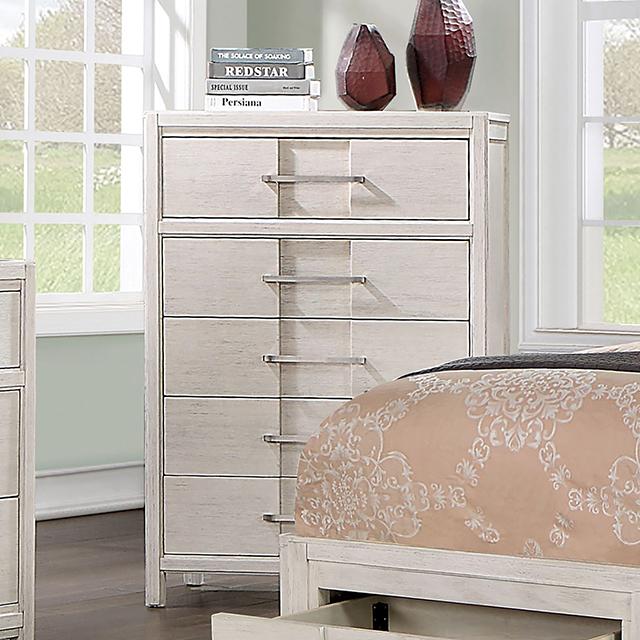 Berenice Chest Gray, White, & Espresso - Imperial Furniture (Las Vegas, NV) - Multi Location