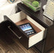 Berenice Espresso Night Stand White, Gray, & Espresso - Imperial Furniture (Las Vegas, NV) - Multi Location