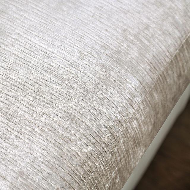 Benigno Love Seat Silver & Gray - Imperial Furniture (Las Vegas, NV) - Multi Location