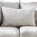 Benigno Love Seat Silver & Gray - Imperial Furniture (Las Vegas, NV) - Multi Location