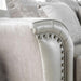 Benigno Love Seat Silver & Gray - Imperial Furniture (Las Vegas, NV) - Multi Location