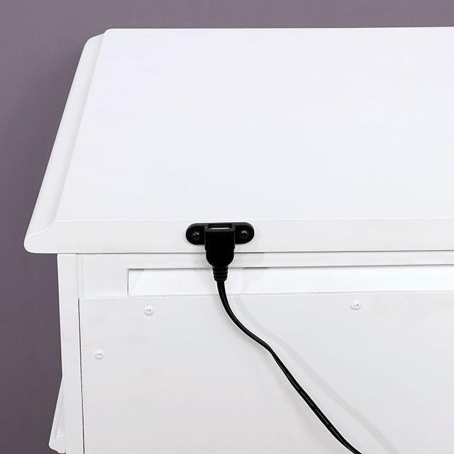 BELVA Night Stand w/ USB Outlet - Imperial Furniture (Las Vegas, NV) - Multi Location