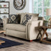 BELSIZE Loveseat Grey, Beige, & Choclate - Imperial Furniture (Las Vegas, NV) - Multi Location