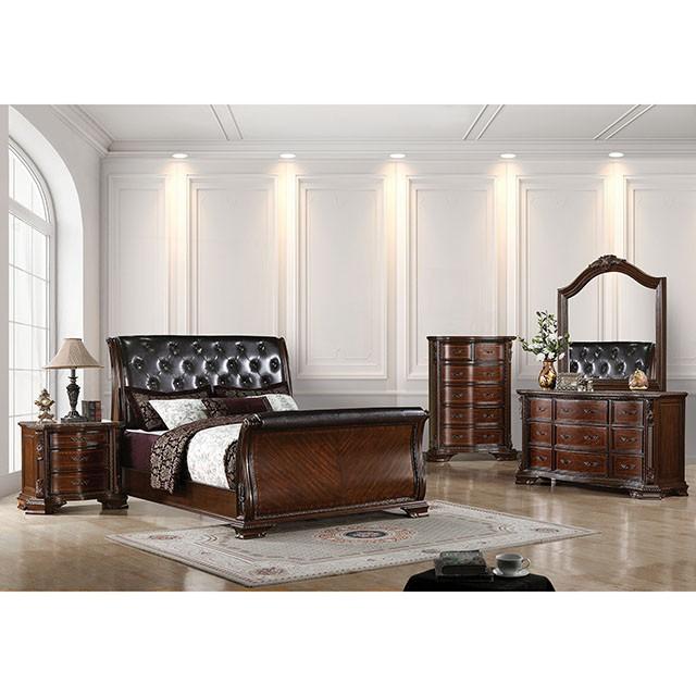 Bellefonte Brown Cherry Mirror - Imperial Furniture (Las Vegas, NV) - Multi Location