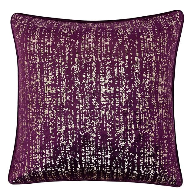 Belle Beige 20" X 20" Pillow, Beige, Multi, Purple, Red - Imperial Furniture (Las Vegas, NV) - Multi Location