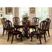 Bellagio Brown Cherry Round Dining Table - Imperial Furniture (Las Vegas, NV) - Multi Location