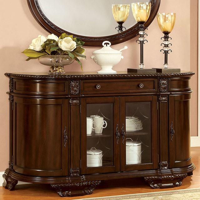 Bellagio Brown Cherry Mirror - Imperial Furniture (Las Vegas, NV) - Multi Location