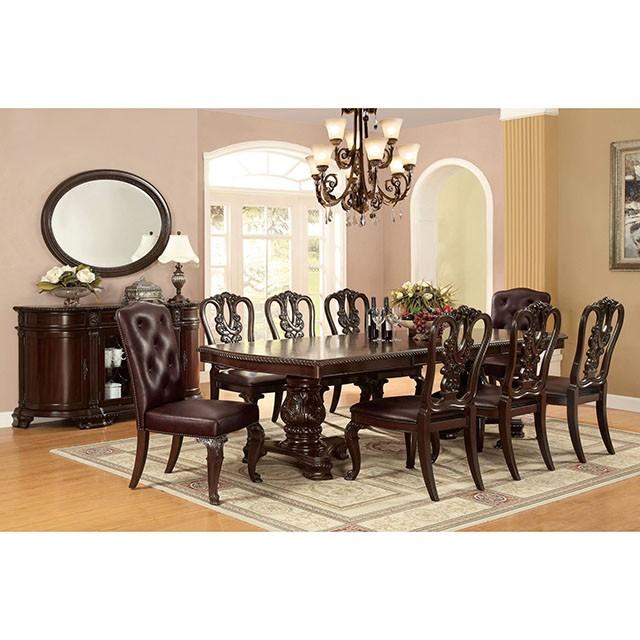 Bellagio Brown Cherry Wooden Side Chair (2/CTN) - Imperial Furniture (Las Vegas, NV) - Multi Location