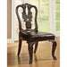 Bellagio Brown Cherry Dining Table w/ 2 Leaves - Imperial Furniture (Las Vegas, NV) - Multi Location