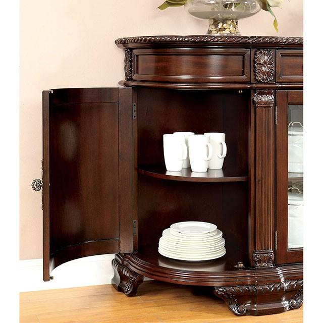 Bellagio Brown Cherry Server - Imperial Furniture (Las Vegas, NV) - Multi Location