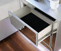 BELLADONNA Night Stand w/ LED & USB, Silver - Imperial Furniture (Las Vegas, NV) - Multi Location