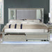 BELLADONNA Cal.King, E.King & Queen Bed, Silver - Imperial Furniture (Las Vegas, NV) - Multi Location