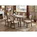 Kathryn Rustic Dark Oak/Beige Side Chair (2/CTN) - Imperial Furniture (Las Vegas, NV) - Multi Location