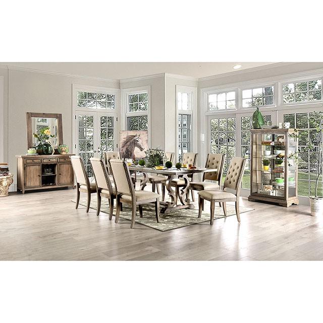 Patience Rustic Natural Tone Dining Table - Imperial Furniture (Las Vegas, NV) - Multi Location