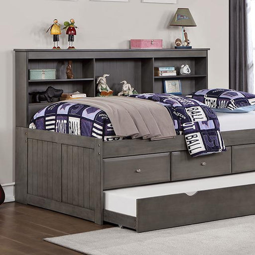 TIBALT Twin DayBed w/ Trundle, Dark Gray - Imperial Furniture (Las Vegas, NV) - Multi Location